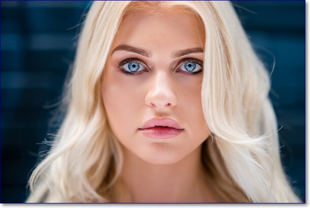 Девушки блондинки с голубыми глазами