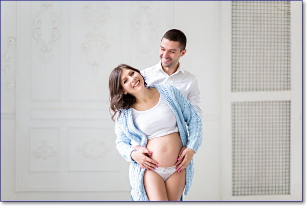 Прикольные фото беременной с мужем