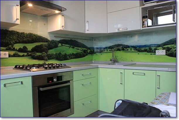 Красивые панели для кухни фото