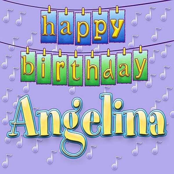 Красивые картинки с днём рождения Ангелина