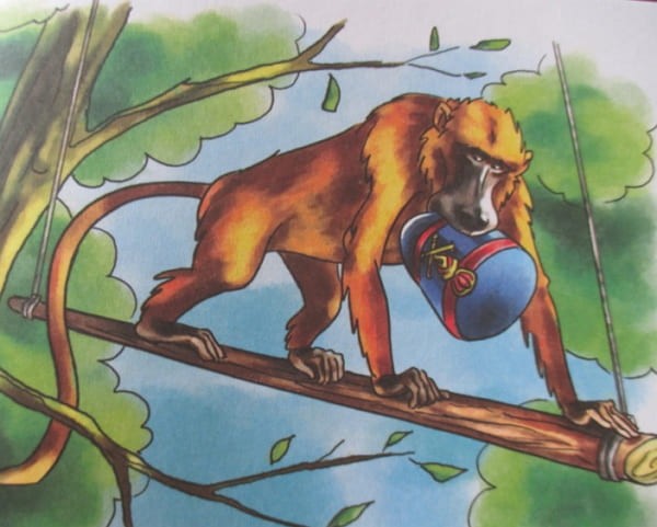 Рисунки карандашом «Про обезьянку» Житкова